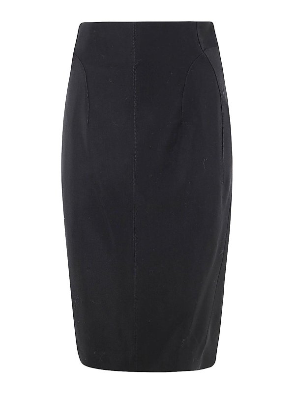 MUGLER: Knee length skirts & Midi - Viscose skirt