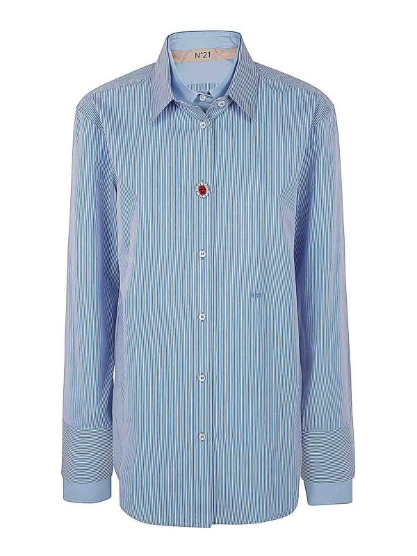 N°21: Chemises - Chemise - Bleu