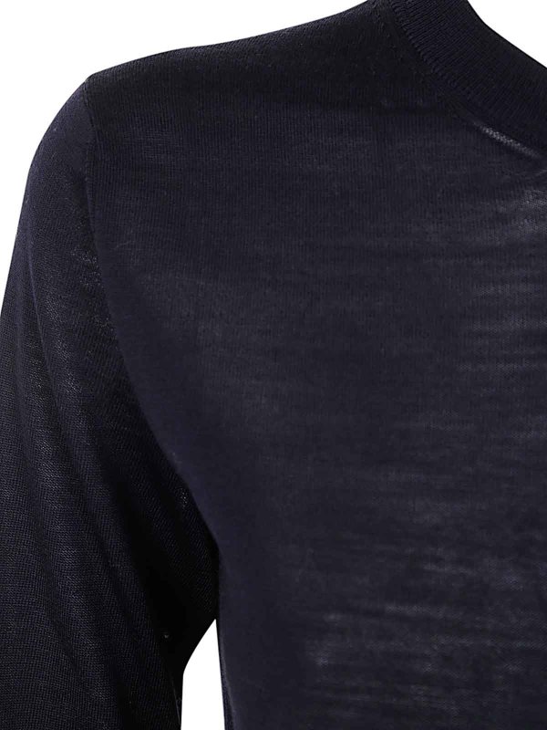 The Best Shops NUUR: クルーネック - クルーネック - ブルー