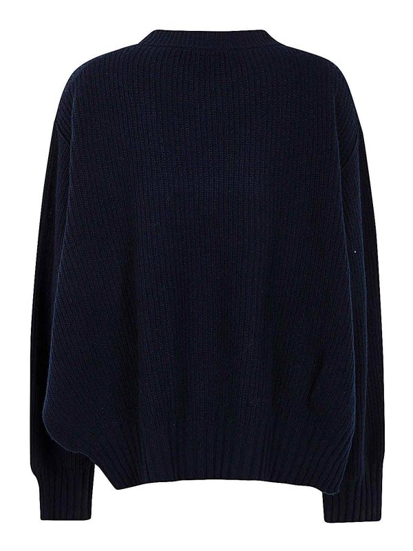 NUUR: Suéteres con cuello pico online - Suéter Cuello Redondo - Azul