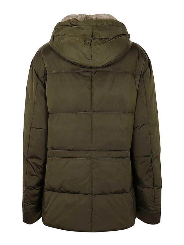 PEUTEREY: Fourrure online - Manteau En Fourrure - Vert