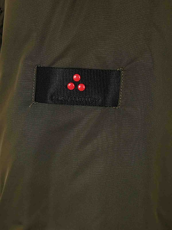 The Best Shops PEUTEREY: Fourrure - Manteau En Fourrure - Vert