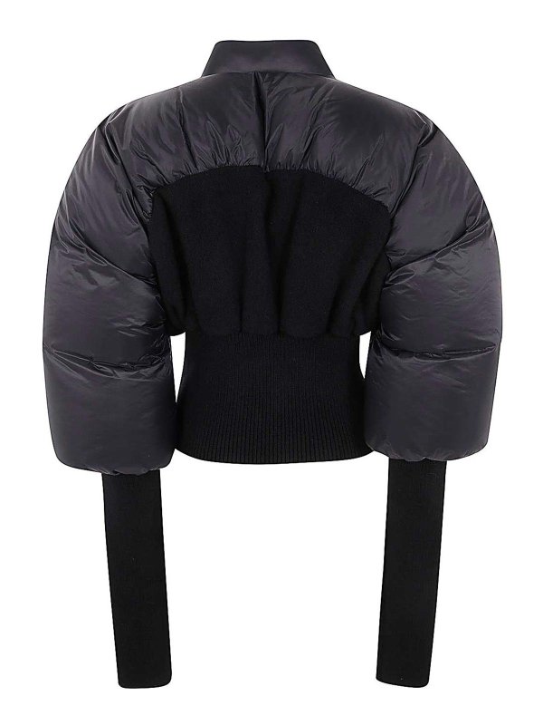 RICK OWENS: ダウン・ハイテクジャケット online - ダウンジャケット - 黒