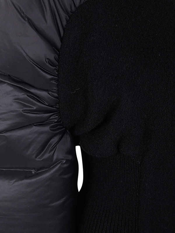 The Best Shops RICK OWENS: ダウン・ハイテクジャケット - ダウンジャケット - 黒