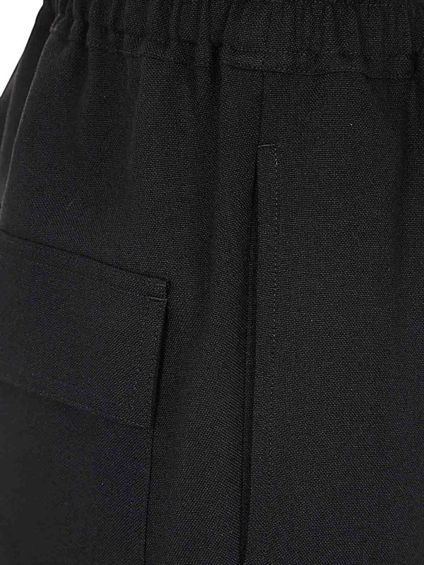 The Best Shops RICK OWENS: カジュアルトラウザー - カジュアルパンツ - 黒