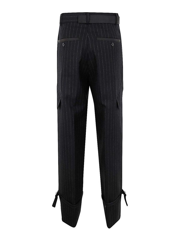 Sacai: Casual Hosen online - Casual Hose - Schwarz