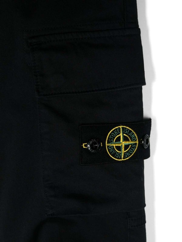 Stone Island Junior: カジュアルトラウザー online - カジュアルパンツ - ブルー