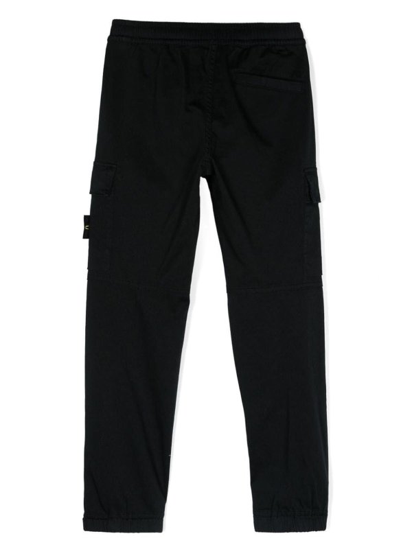 The Best Shops Stone Island Junior: カジュアルトラウザー - カジュアルパンツ - ブルー