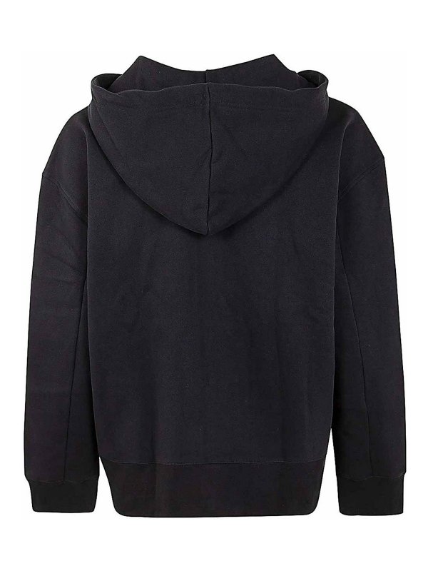 STUDIO NICHOLSON: Sweatshirts & Sweaters online - Fleece Back Hoodie With Logo