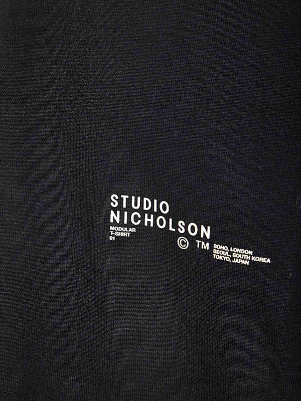 The Best Shops STUDIO NICHOLSON: T-shirts - T-Shirt - Noir