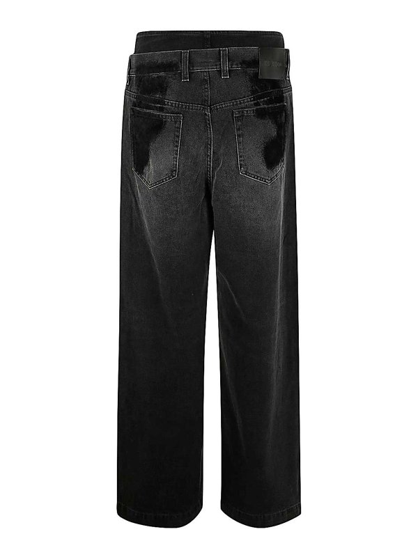 The Attico: Jeans Rectos online - Vaqueros Rectos - Negro