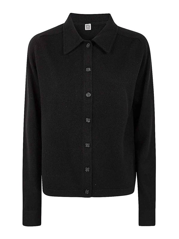 TOTEME: Hemden - Hemd - Schwarz