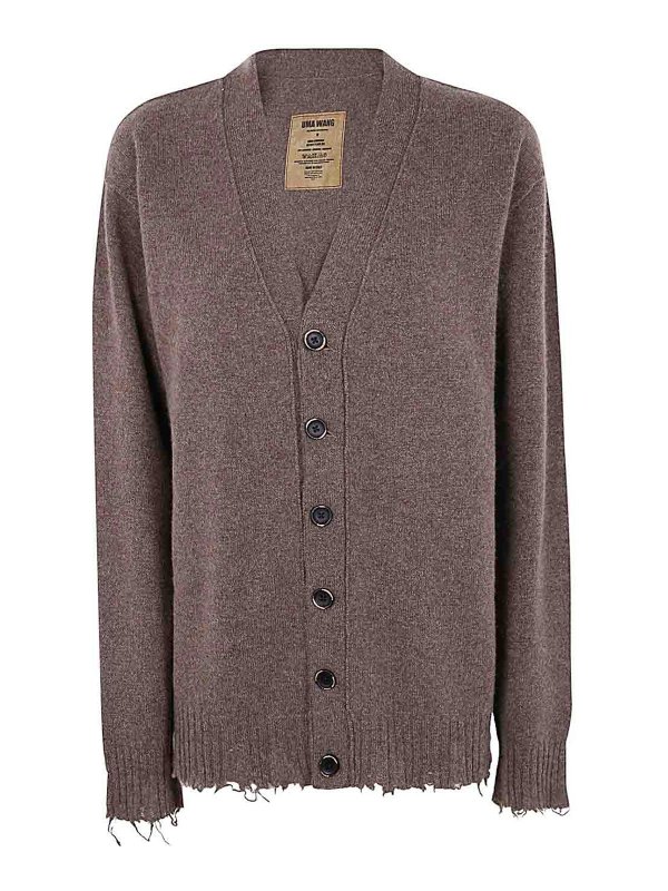 UMA WANG: cardigans - Over Cardigan