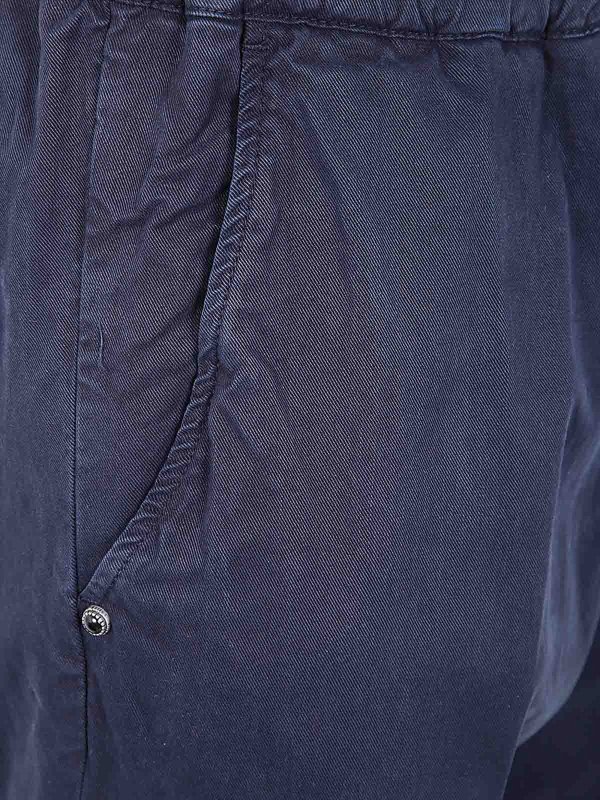 The Best Shops WHITE SAND: カジュアルトラウザー - カジュアルパンツ - ブルー