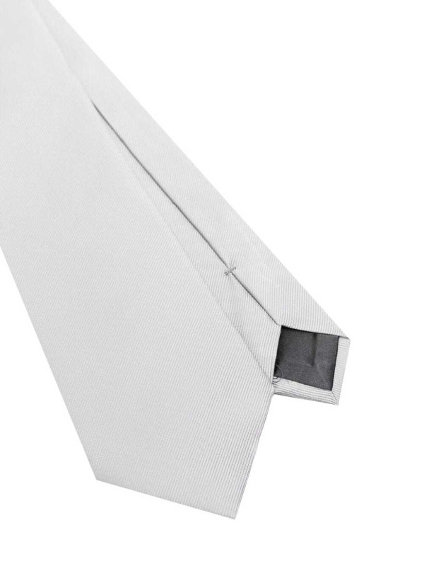 GIORGIO ARMANI: Corbatas y pajaritas online - Corbata - Plata