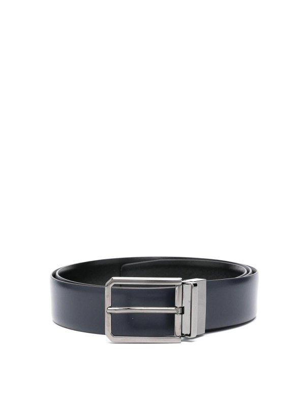 SANTONI: ベルト - ベルト - ブルー