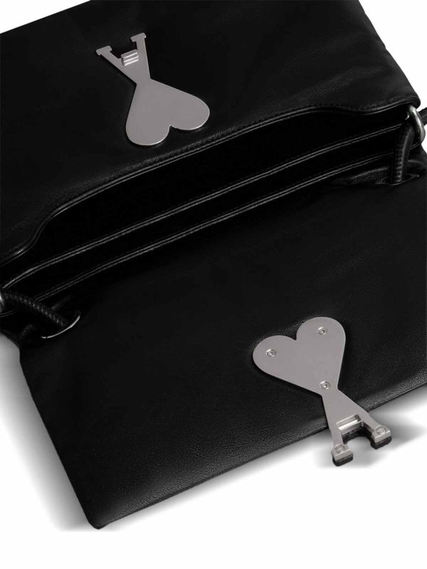 Leather bag shop online: AMI PARIS