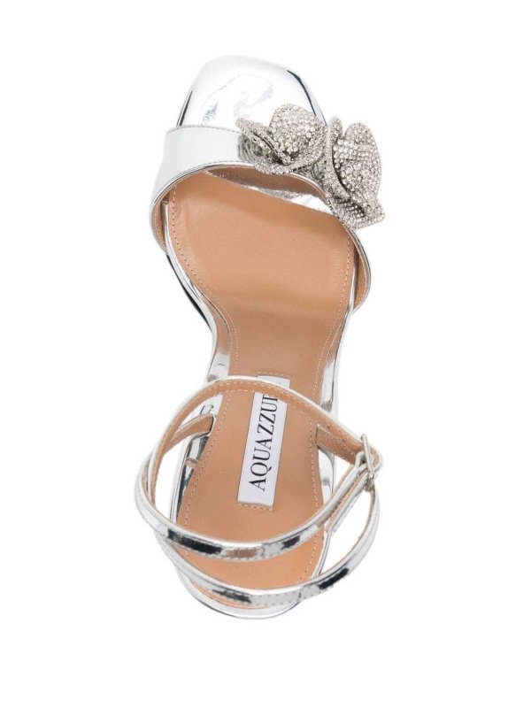 The Best Shops Aquazzura: Sandalen - Sandalen - Silber