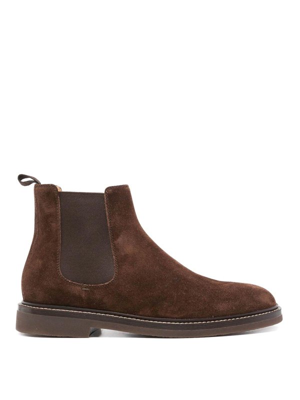 BRUNELLO CUCINELLI: ankle boots - Leather sneakers