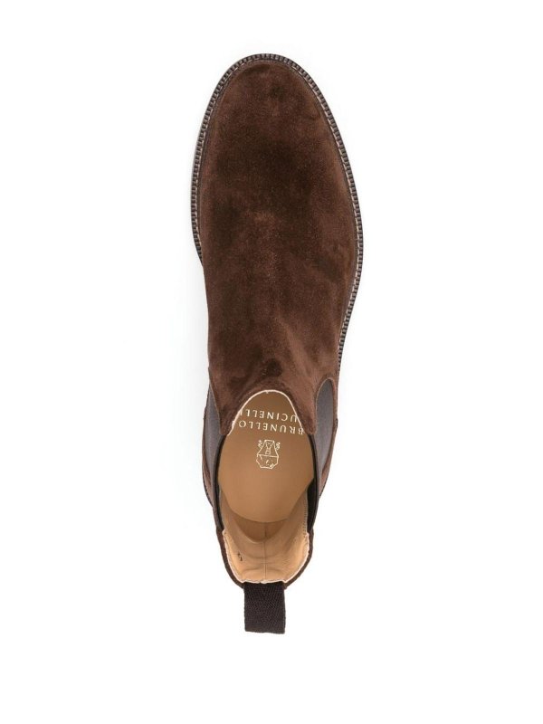 BRUNELLO CUCINELLI: ankle boots online - Leather sneakers