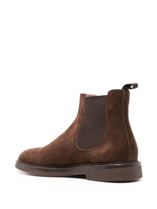 The Best Shops BRUNELLO CUCINELLI: ankle boots - Leather sneakers