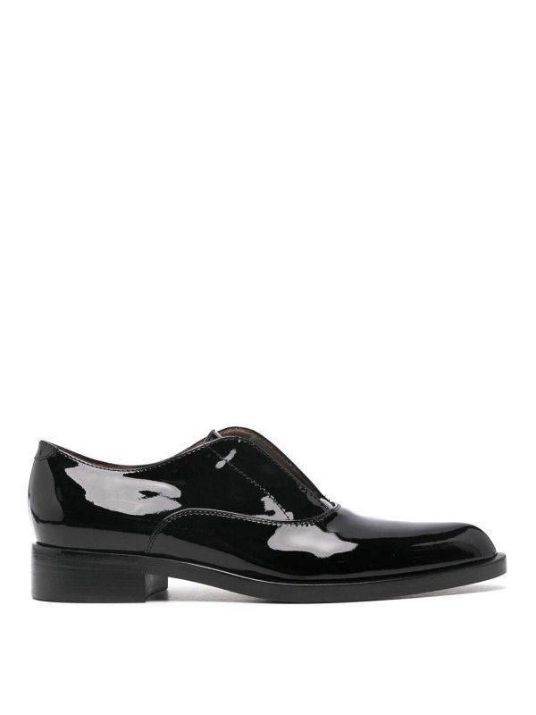 Gianvito Rossi: Chaussures à lacets - Chaussures À Lacets - Noir