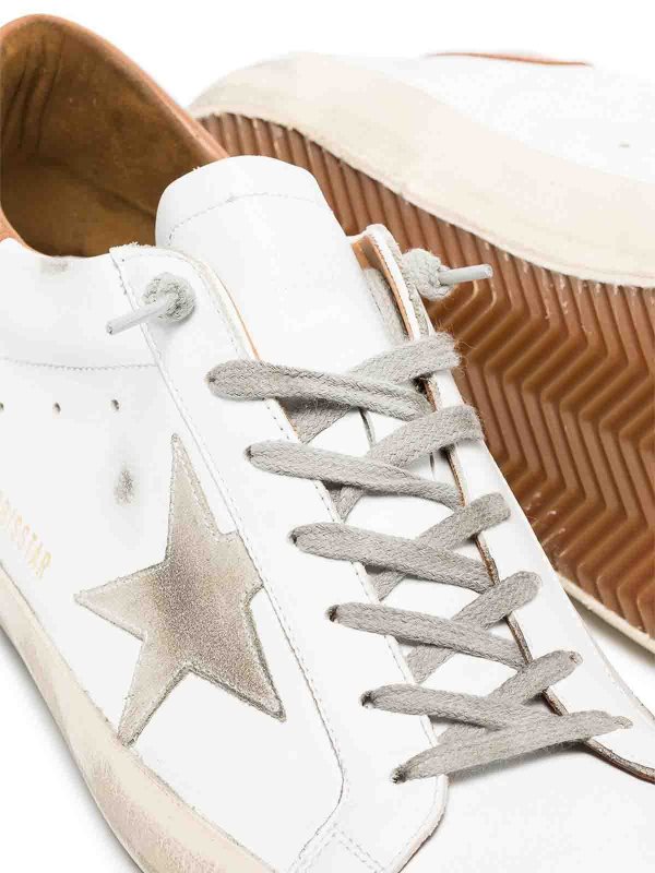 GOLDEN GOOSE: trainers online - Leather sneakers