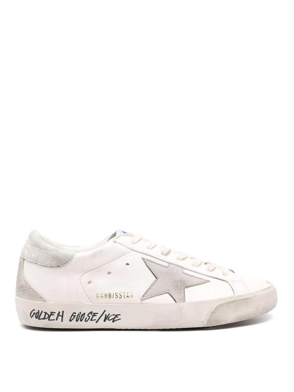 GOLDEN GOOSE: Chaussures de sport - Baskets - Blanc