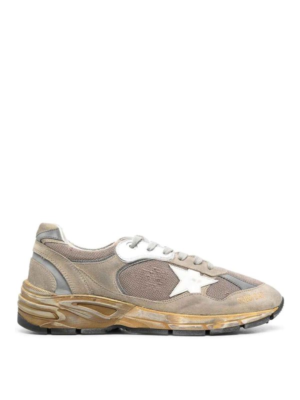 GOLDEN GOOSE: Chaussures de sport - Baskets - Marron