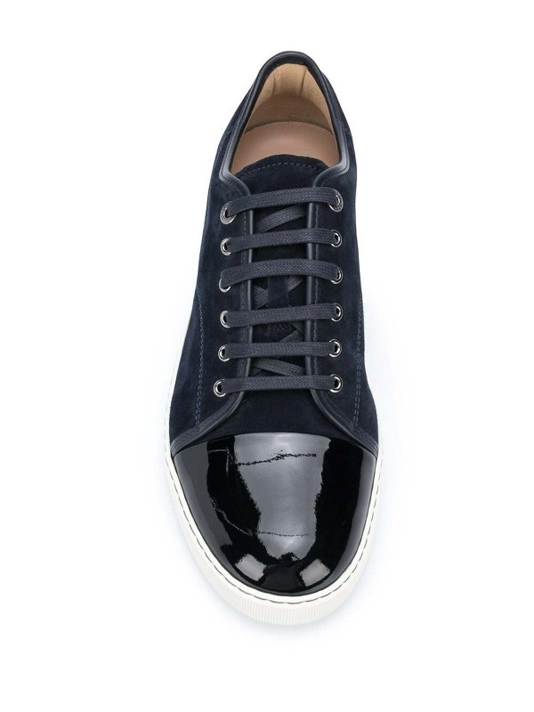 LANVIN: trainers online - Leather sneakers