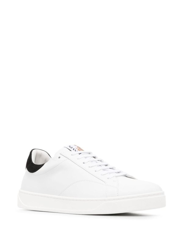 LANVIN: trainers online - Leather sneakers