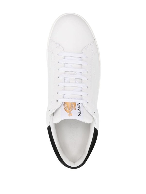 The Best Shops LANVIN: trainers - Leather sneakers