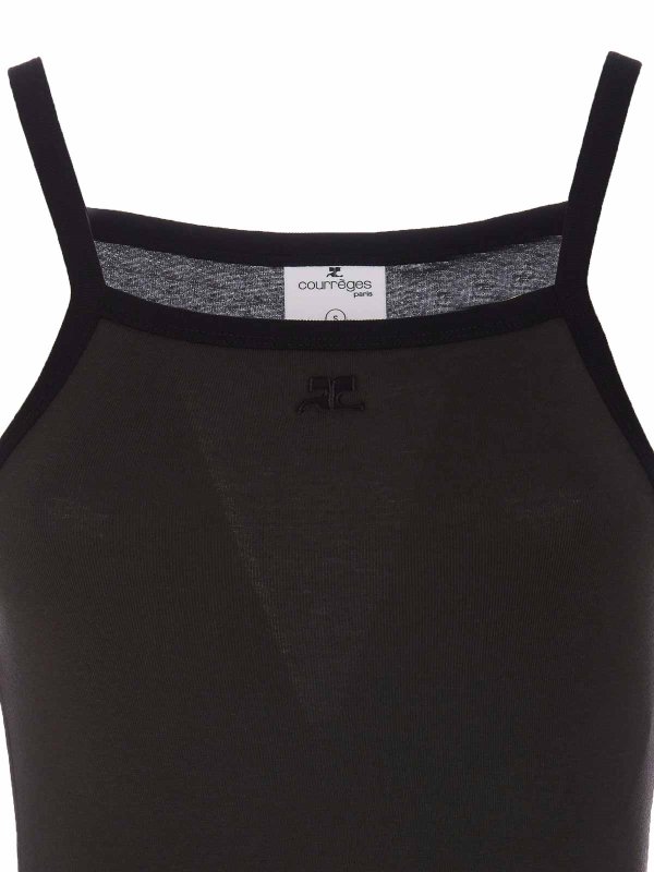 ショートドレス - 黒 shop online: Courreges