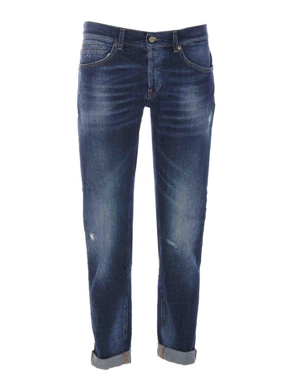 DONDUP: straight leg jeans - George Jeans