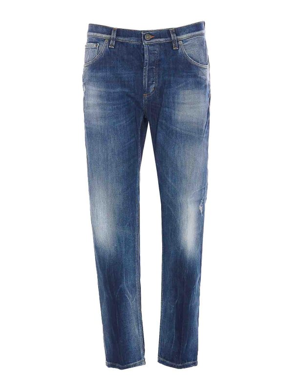 DONDUP: Straight Leg Jeans - Straight Leg Jeans - Blau