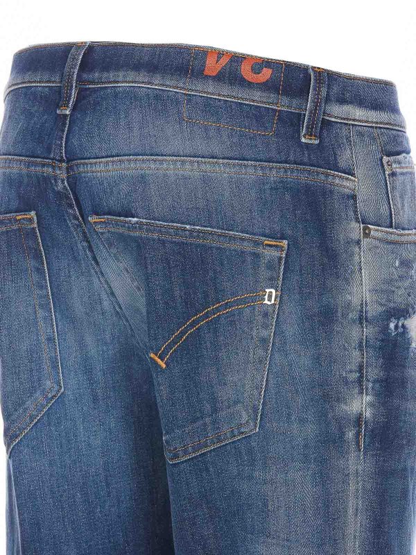 The Best Shops DONDUP: Straight Leg Jeans - Straight Leg Jeans - Blau