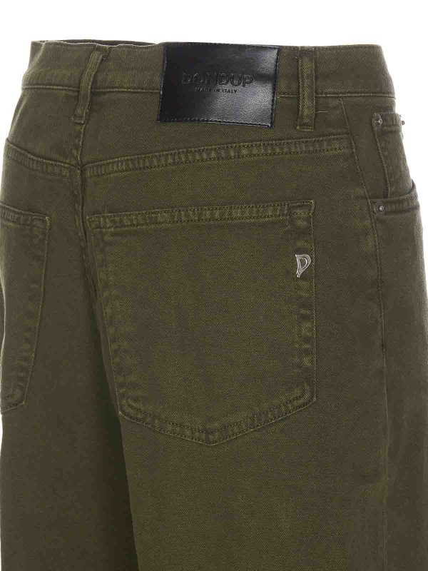 The Best Shops DONDUP: pantaloni casual - Pantaloni Bessie verdi