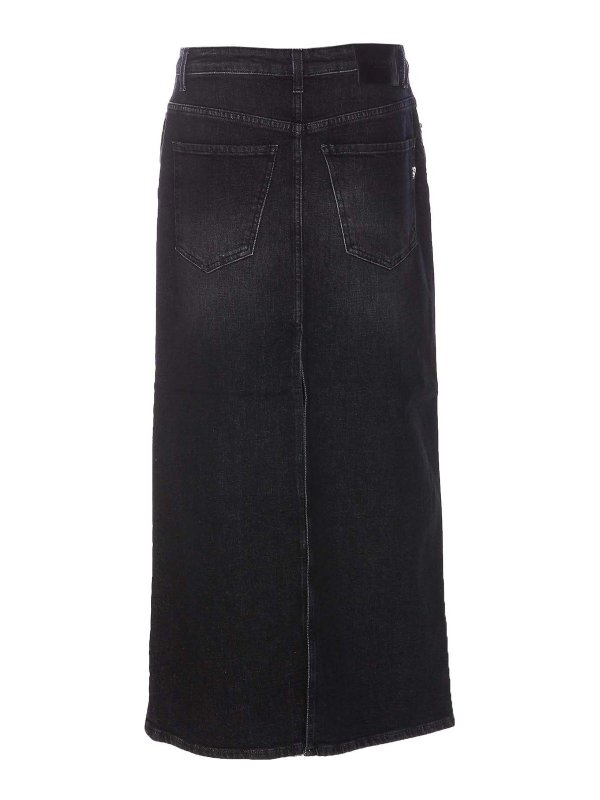 DONDUP: ロングシャツ online - ロングスカート - 黒