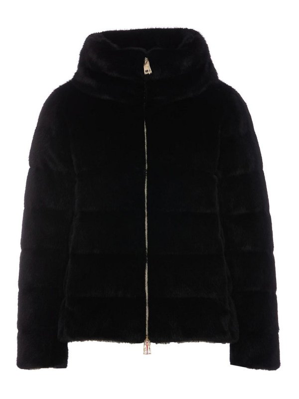 HERNO: ダウン・ハイテクジャケット - ダウンジャケット - 黒