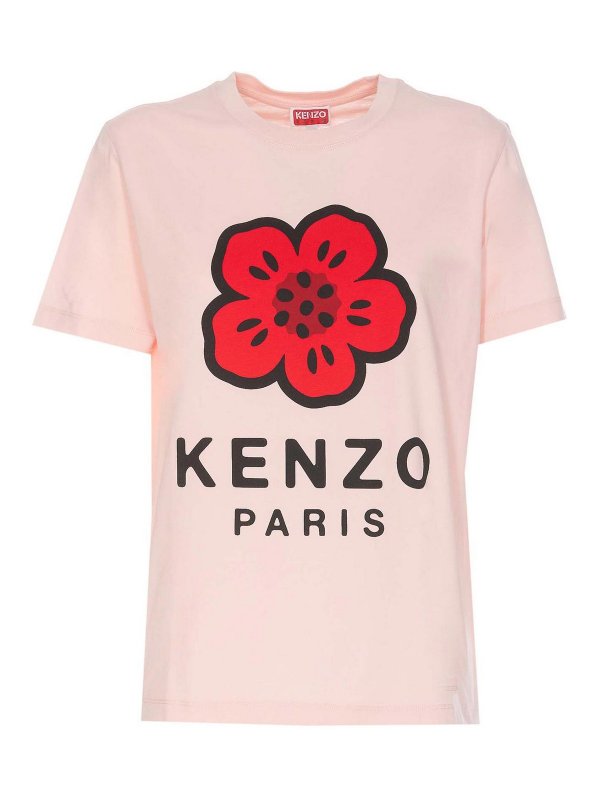 KENZO: T-shirts - T-Shirt - Nude