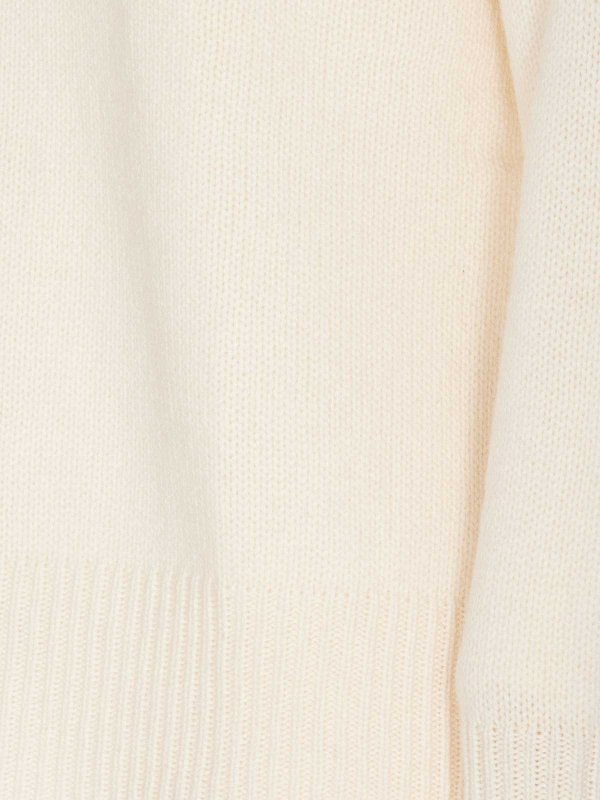 The Best Shops LISA YANG: crew necks - Cream Mila Sweater