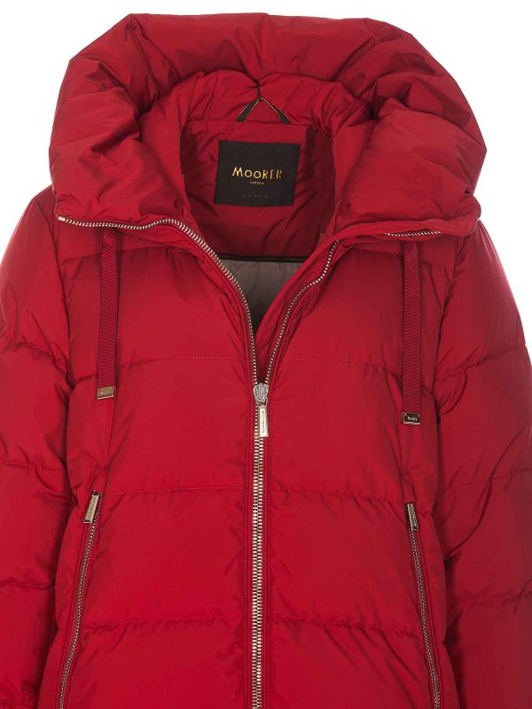 Daunenjacke - Rot shop online: MOORER