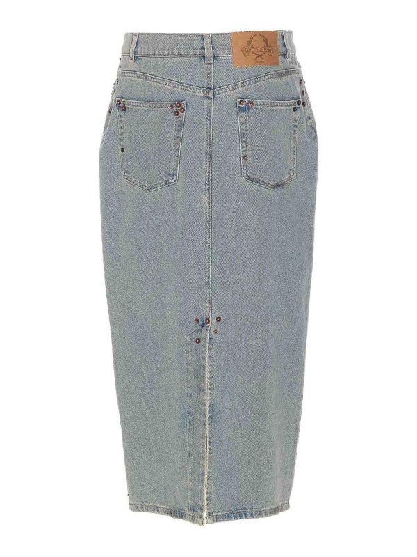 MOSCHINO: gonne al ginocchio  e longuette online - Gonna di jeans