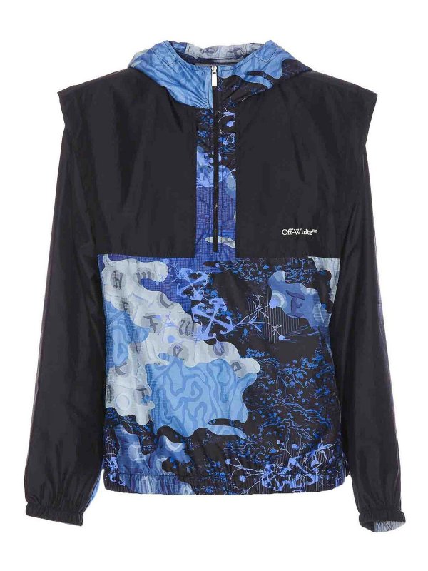 OFF-WHITE: Casualjacken - Casualjacke - Schwarz