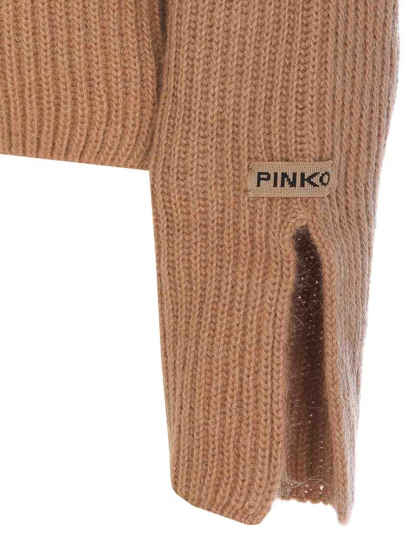 The Best Shops Pinko: maglia collo rotondo - Maglione Korat beige