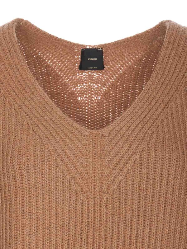 Maglione Korat beige shop online: Pinko