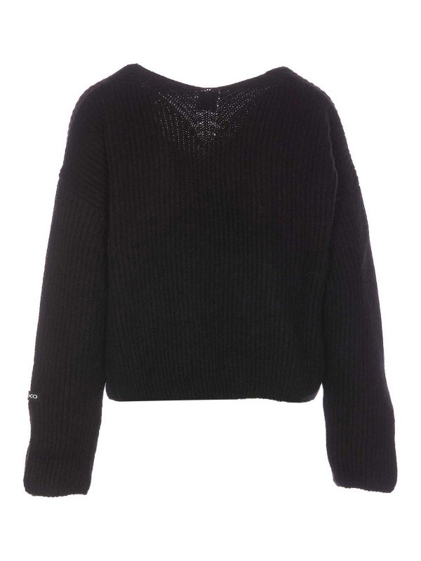 Pinko: Suéteres con cuello pico online - Suéter Cuello Redondo - Korat