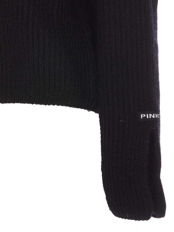 The Best Shops Pinko: Suéteres con cuello pico - Suéter Cuello Redondo - Korat