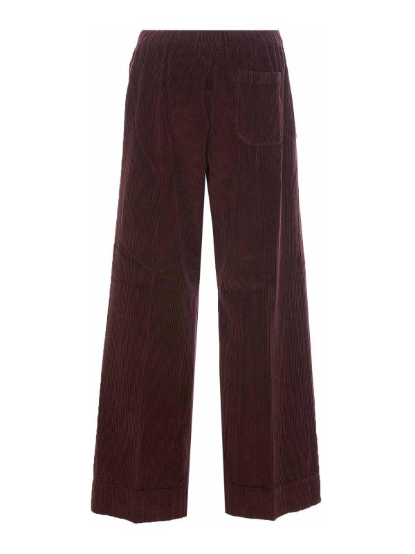 TRUE AVENUE: Pantalons casual online - Pantalons Décontractés - Marron