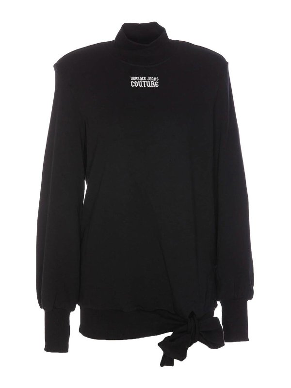 Versace Jeans Couture: スウェット＆セーター - スウェットシャツ/セーター - 黒